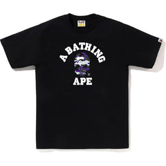 GLITCH WOODLAND CAMO COLLEGE TEE MENS