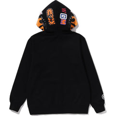 MILO SHARK ZIP HOODIE JR KIDS
